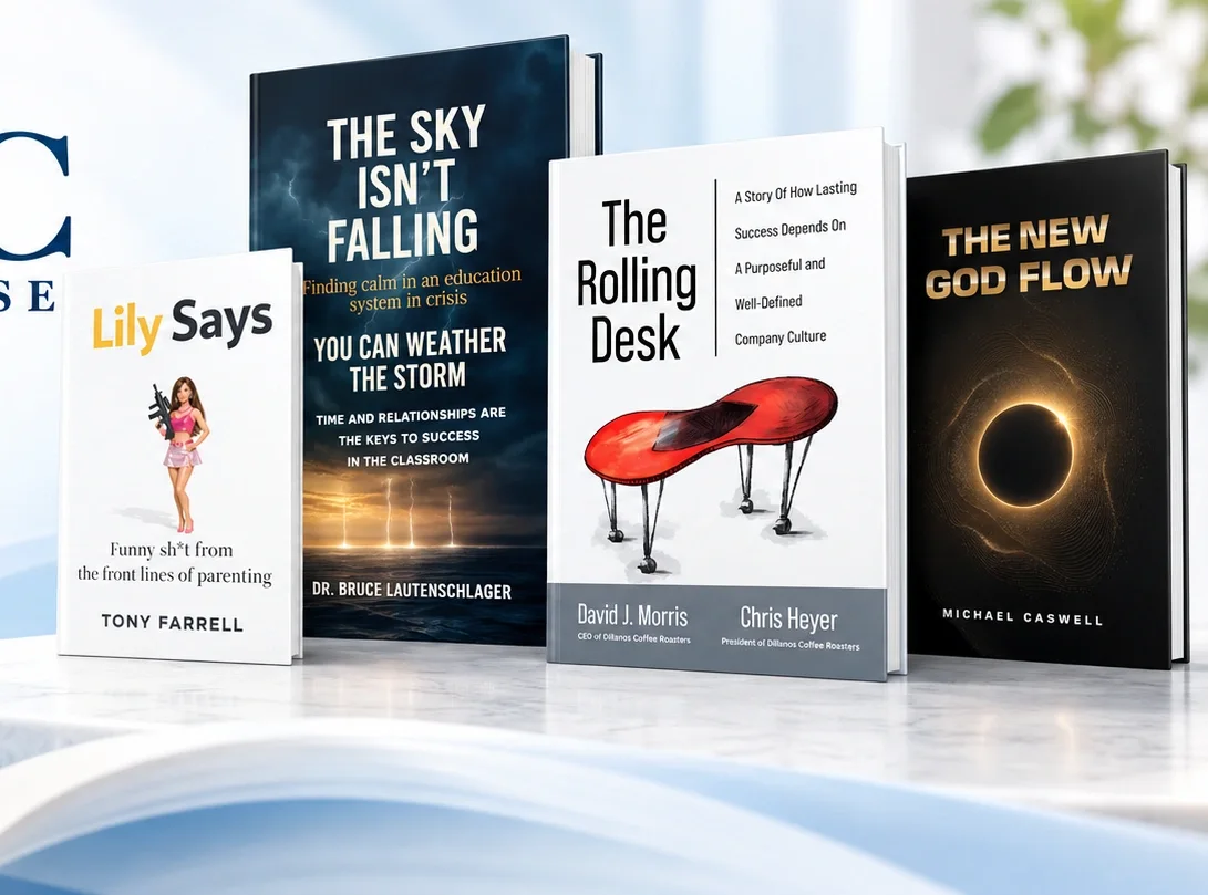 A selection of books published with Pacific Publishing House